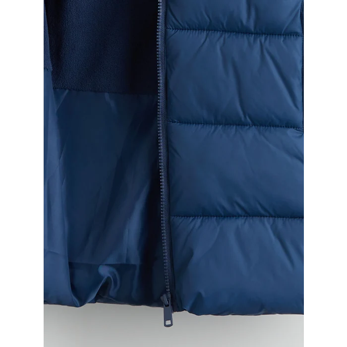 LCW Kids Lacivert Kapüşonlu Erkek Çocuk Şişme Mont