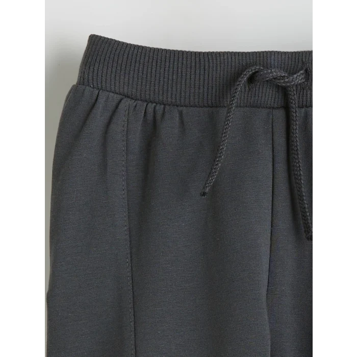 LCW baby Bej Baskılı Erkek Bebek Sweatshirt ve Eşofman Alt 2li