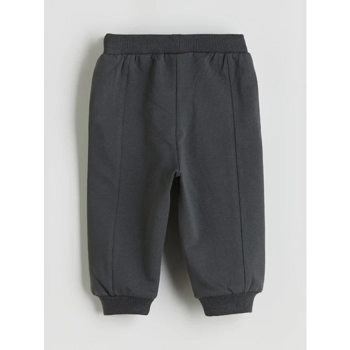 LCW baby Bej Baskılı Erkek Bebek Sweatshirt ve Eşofman Alt 2li