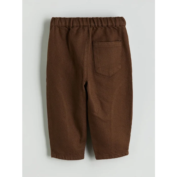 LCW baby Bej Erkek Bebek Gömlek ve Pantolon 2li Takım