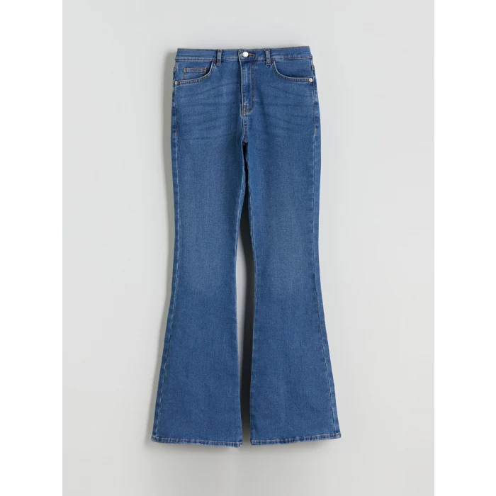 LCW Jeans Indigo Flare Kadın Jean Pantolon