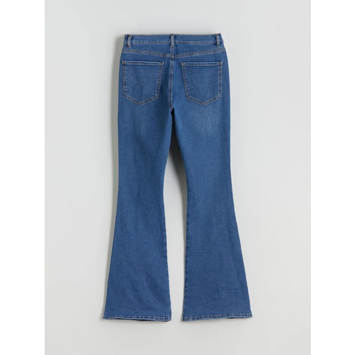 LCW Jeans Indigo Flare Kadın Jean Pantolon