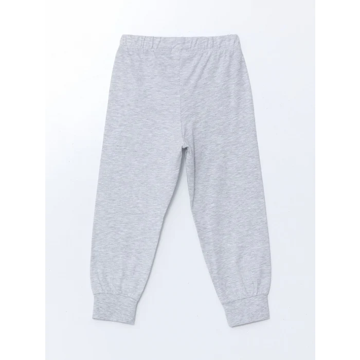 LCW Kids Lacivert Bisiklet Yaka Fenerbahçe Baskılı Erkek Çocuk Pijama Takımı