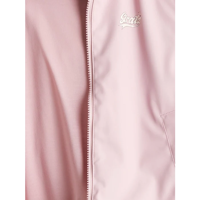 LCW Kids Pembe Kapüşonlu Kız Çocuk Mont