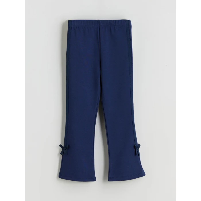 LCW baby Ekru Kız Çocuk İspanyol Paça Tayt 2li