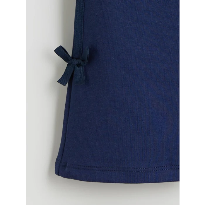 LCW baby Ekru Kız Çocuk İspanyol Paça Tayt 2li