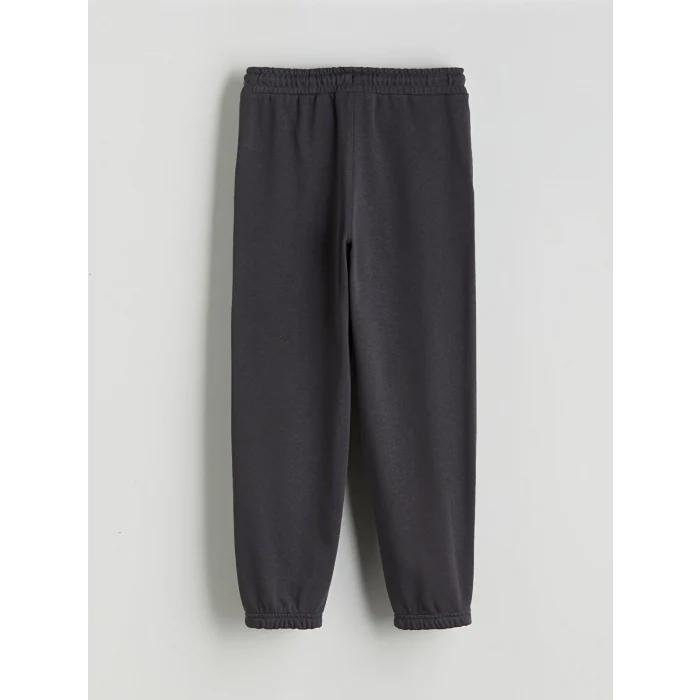 LCW Kids Antrasit Beli Lastikli Erkek Çocuk Jogger Eşofman Alt