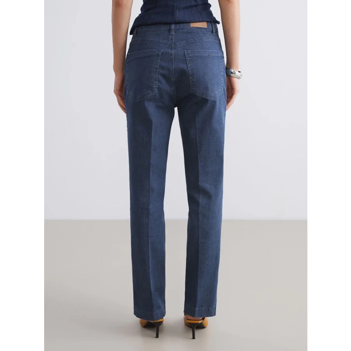 LCW Jeans Mavi Flare Kadın Jean Pantolon