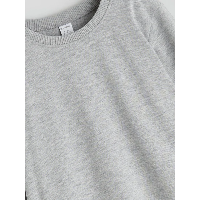 LCW Kids Petrol Bisiklet Yaka Erkek Çocuk Sweatshirt 2li