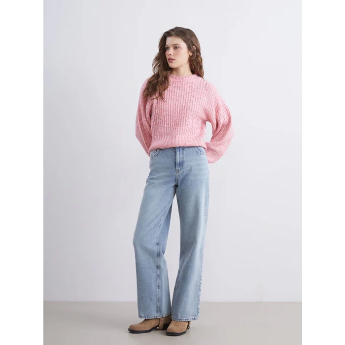 XSIDE Mavi Wideleg Kadın Jean Pantolon