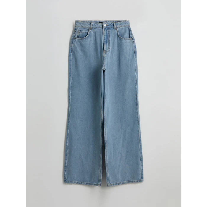 XSIDE Mavi Wideleg Kadın Jean Pantolon