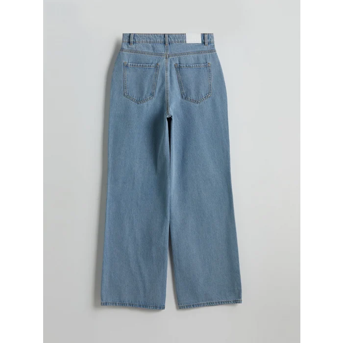 XSIDE Mavi Wideleg Kadın Jean Pantolon