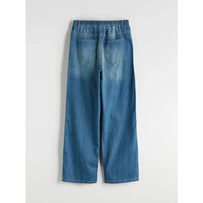 LCW Jeans Indigo Baggy Fit Kadın Jean Pantolon