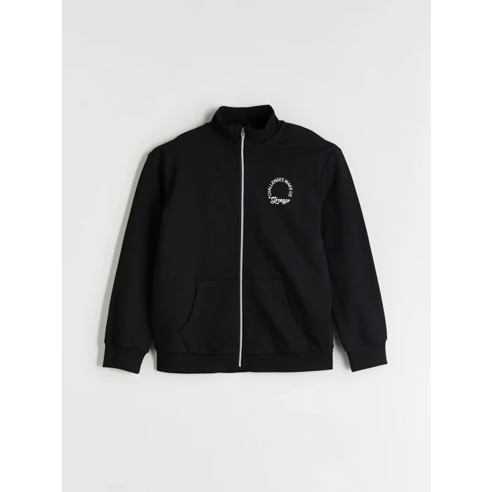 LCW Kids Siyah Dik Yaka Kız Çocuk Eşofman Takım