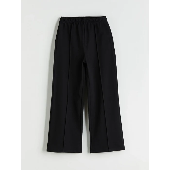 LCW Kids Siyah Dik Yaka Kız Çocuk Eşofman Takım