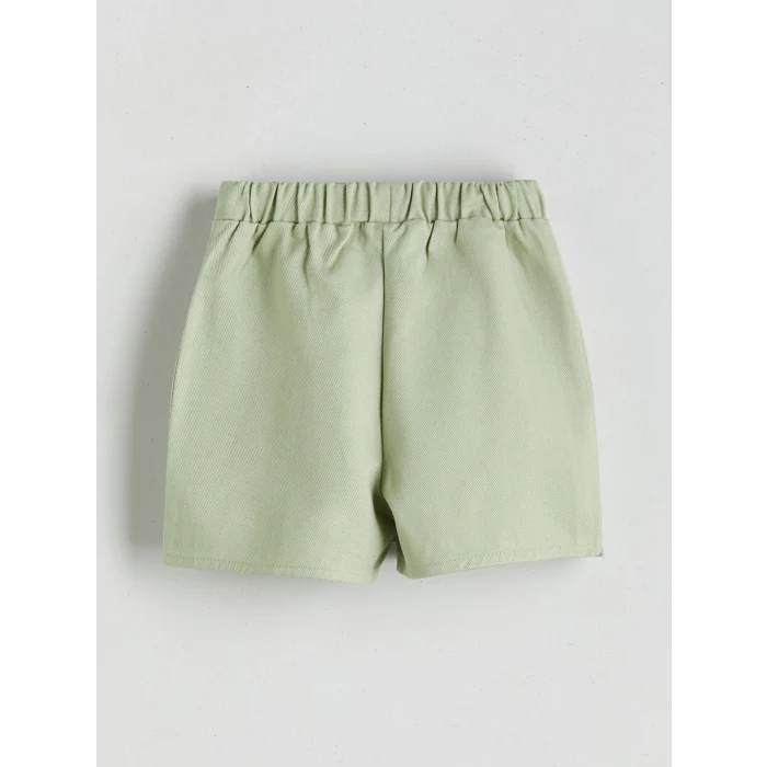 LCW Kids Ekru Kız Çocuk Bluz, Etek ve Külotlu Çorap Takım