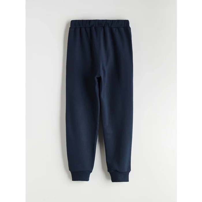 LCW Kids Lacivert Bisiklet Yaka Erkek Çocuk Eşofman Takımı