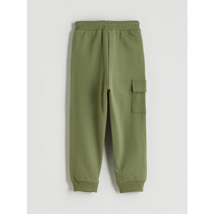 LCW Kids Haki Beli Lastikli Erkek Çocuk Jogger Eşofman Altı 2li