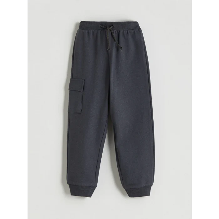 LCW Kids Haki Beli Lastikli Erkek Çocuk Jogger Eşofman Altı 2li