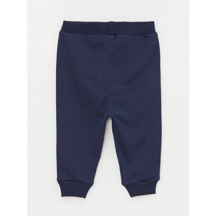 LCW baby Mavi Erkek Bebek Hoodie ve Eşofman Altı 2li Takım