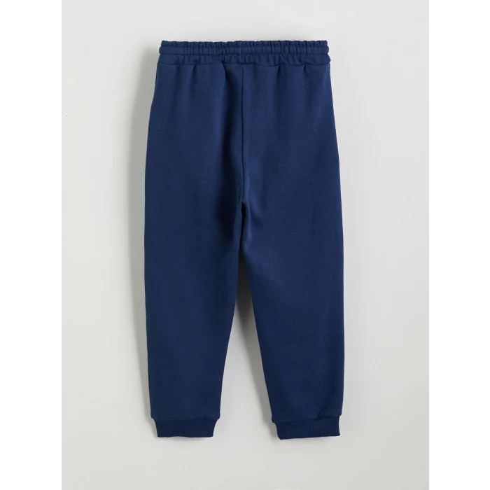 LCW Kids Indigo Beli Lastikli Erkek Çocuk Jogger Eşofman Altı 2li