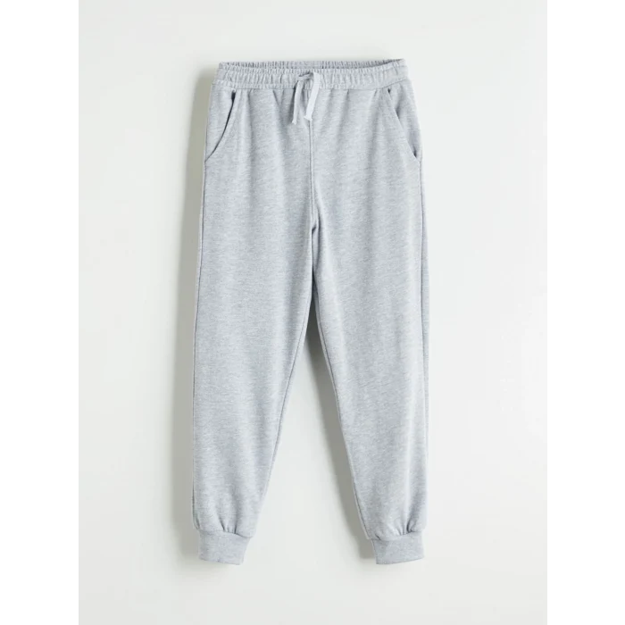 LCW Kids Gri Beli Lastikli Erkek Çocuk Jogger Eşofman Altı