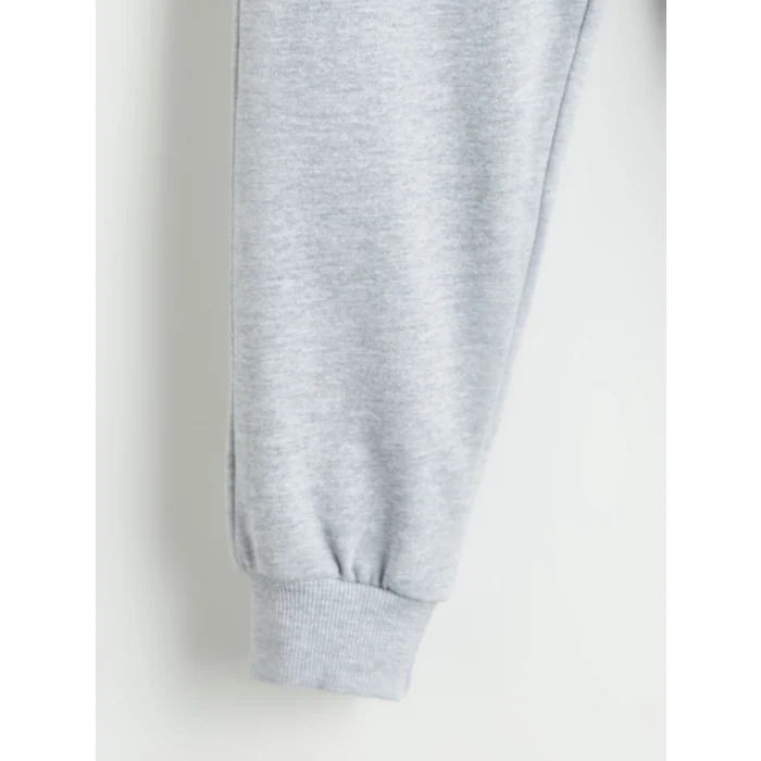 LCW Kids Gri Beli Lastikli Erkek Çocuk Jogger Eşofman Altı