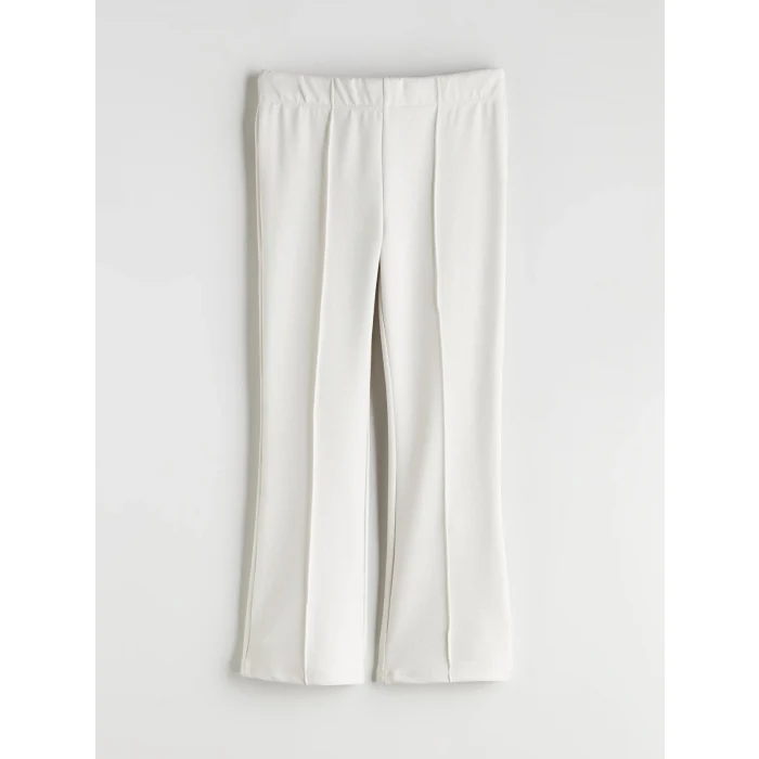 LCW Kids Bej Dik Yaka Kız Çocuk Eşofman Takımı