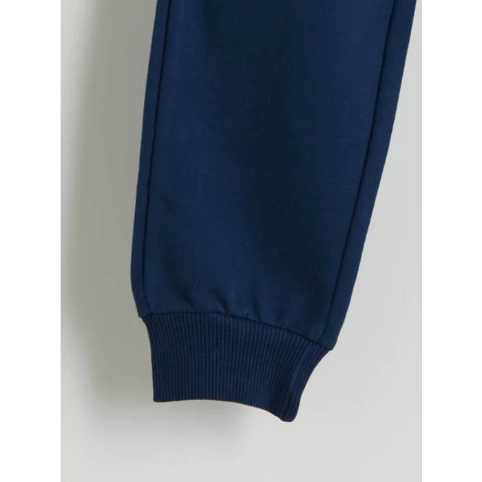 LCW Kids Lacivert Baskılı Erkek Çocuk Sweatshirt ve Eşofman Alt 2li