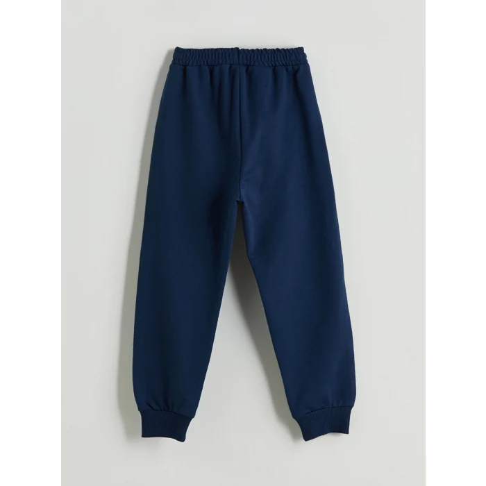 LCW Kids Lacivert Baskılı Erkek Çocuk Sweatshirt ve Eşofman Alt 2li