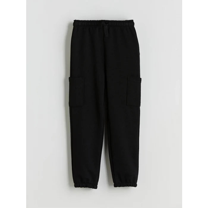 LCW Kids Bej Beli Lastikli Erkek Çocuk Jogger Eşofman Altı 2li