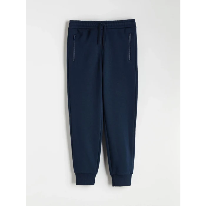 LCW Kids Lacivert Beli Lastikli Erkek Çocuk Jogger Eşofman Altı