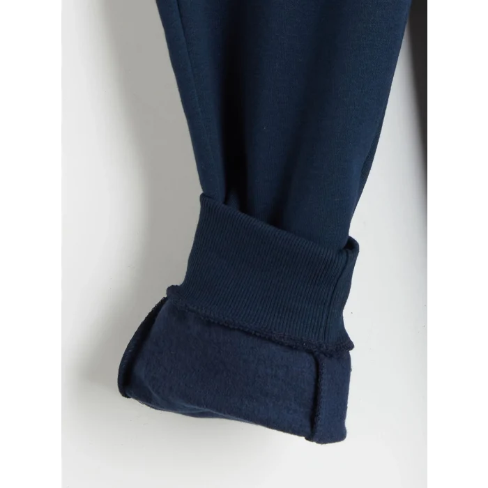 LCW Kids Lacivert Beli Lastikli Erkek Çocuk Jogger Eşofman Altı