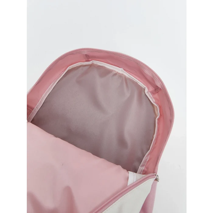 LCW ACCESSORIES Pembe Çok Bölmeli Kız Çocuk Okul Çantası