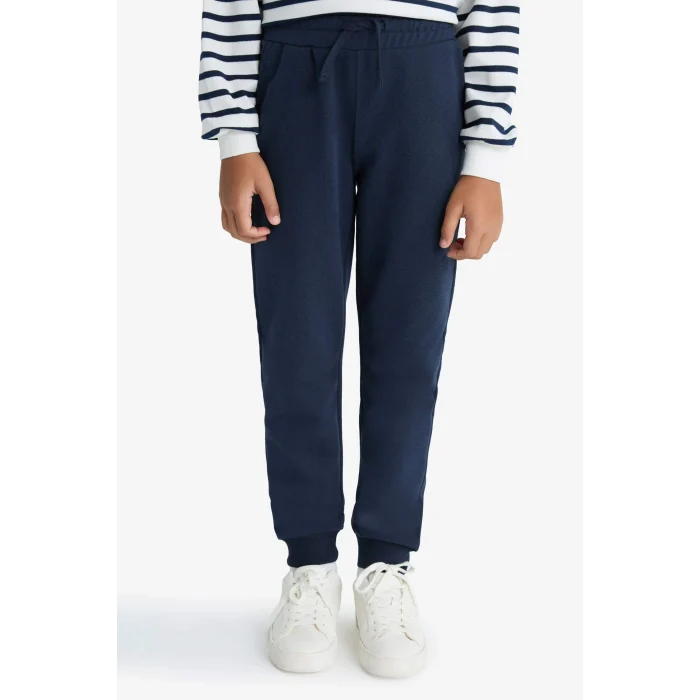 Defacto E7338A8NV135 Lacivert Erkek Çocuk Beli Lastikli Jogger Eşofman Altı