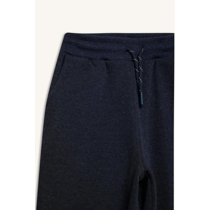 Defacto K8846A6IN247 İndigo Erkek Çocuk Beli Lastikli Okul Jogger Eşofman Altı