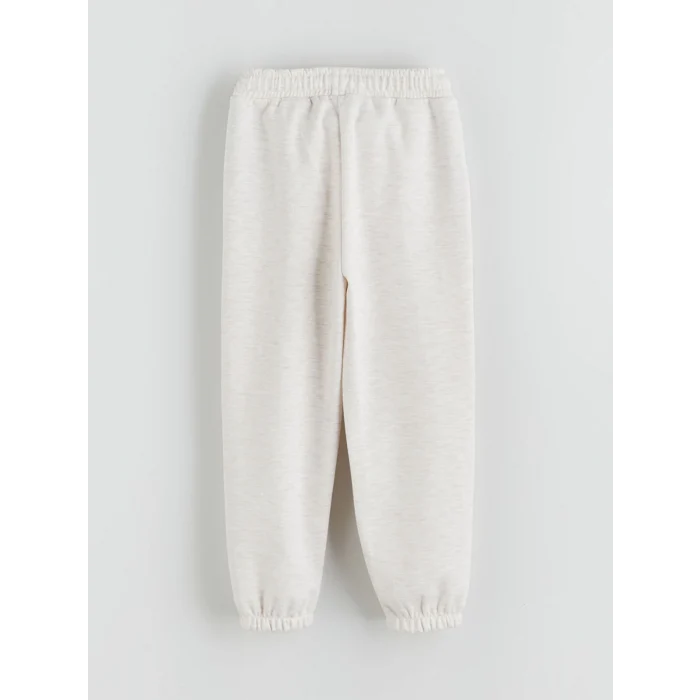 LCW Kids Beyaz Beli Lastikli Basic Erkek Çocuk Eşofman Altı