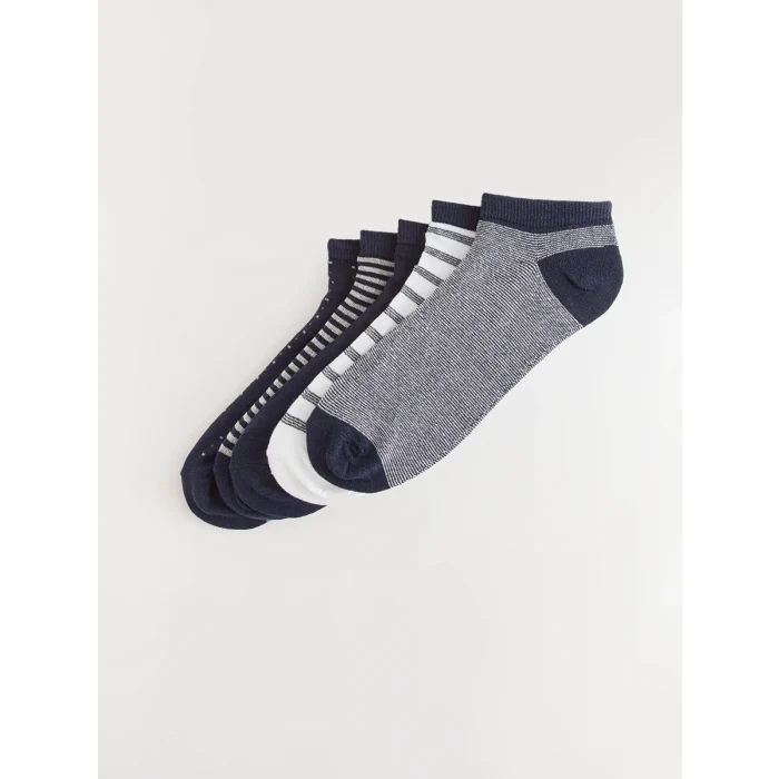 LCW ACCESSORIES Karişik Desenli Erkek Patik Çorap 5li