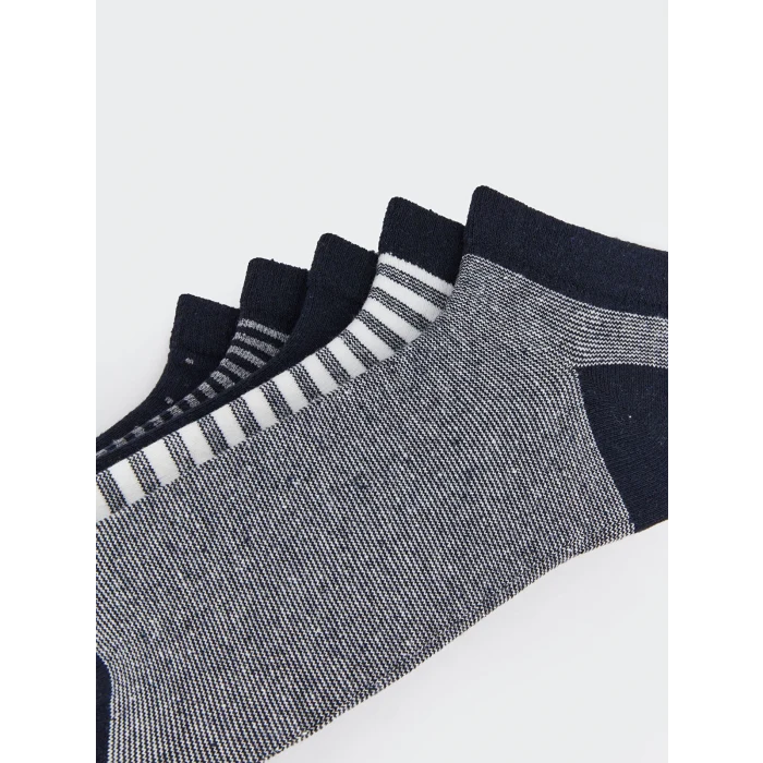 LCW ACCESSORIES Karişik Çizgili Erkek Patik Çorap 5li