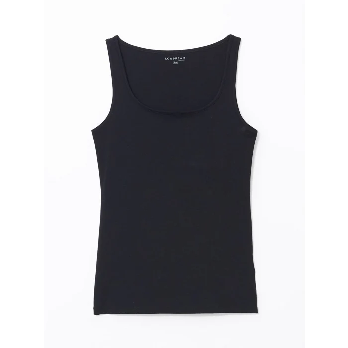 LCW DREAM Siyah U Yaka Kadın Atlet