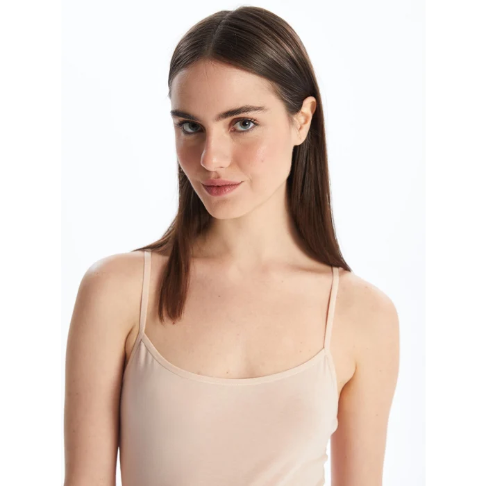 LCW DREAM Pembe U Yaka Düz Askılı Kadın Atlet