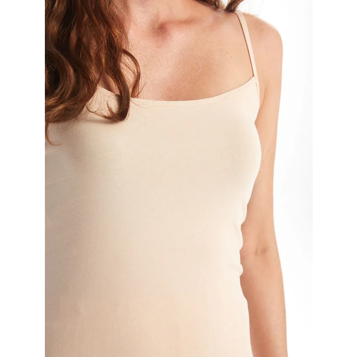 LCW DREAM Pembe U Yaka Düz Askılı Kadın Atlet