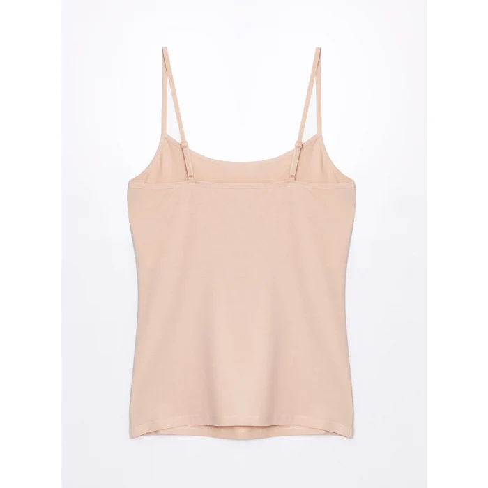 LCW DREAM Pembe U Yaka Düz Askılı Kadın Atlet