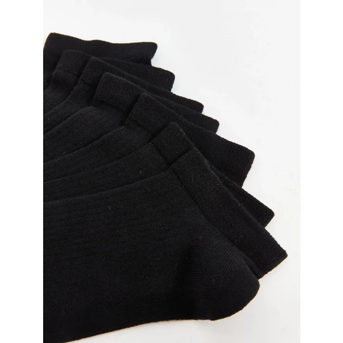 LCW ACCESSORIES Siyah Erkek Patik Çorap 7li