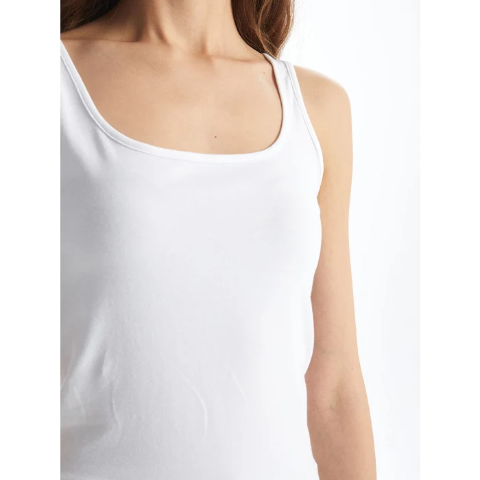 LCW DREAM Beyaz U Yaka Kadın Atlet