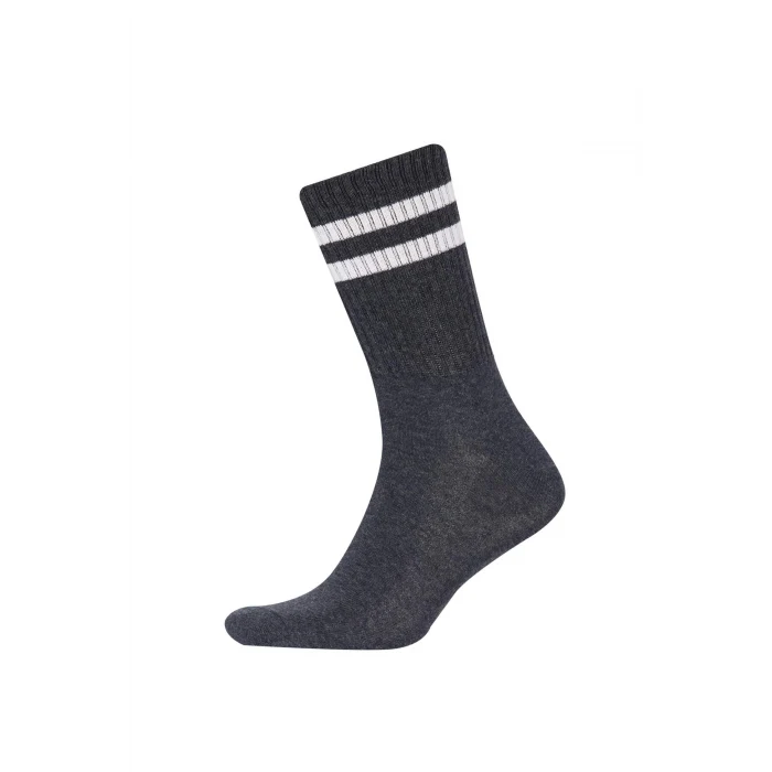 Defacto A6073 Çok Renkli Erkek 5li Pamuklu Uzun Çorap