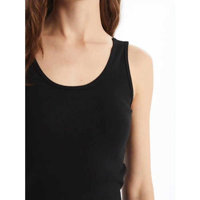 LCW DREAM Siyah U Yaka Kadın Atlet