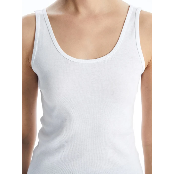 LCW DREAM Beyaz U Yaka Kadın Atlet