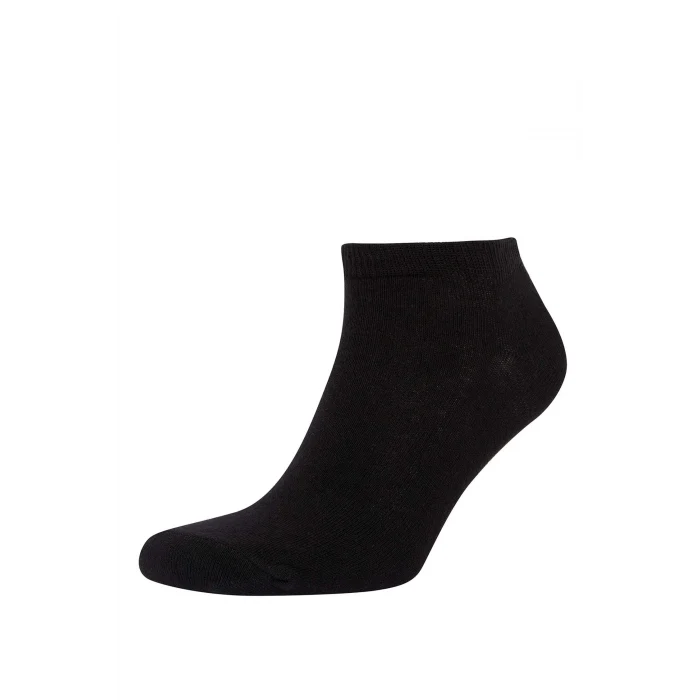 Defacto J6444 Siyah Erkek 5li Patik Çorap