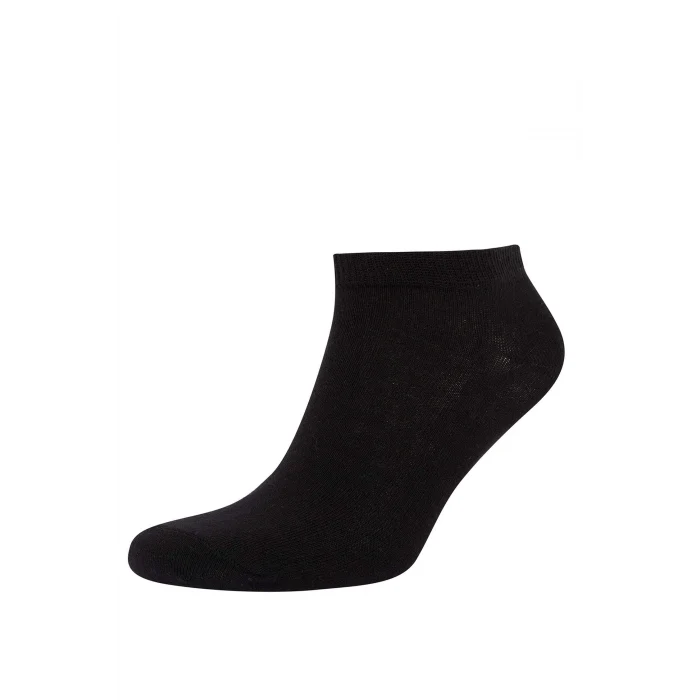 Defacto J6444 Siyah Erkek 5li Patik Çorap